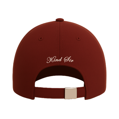 'Money To Take' Burgundy Hat